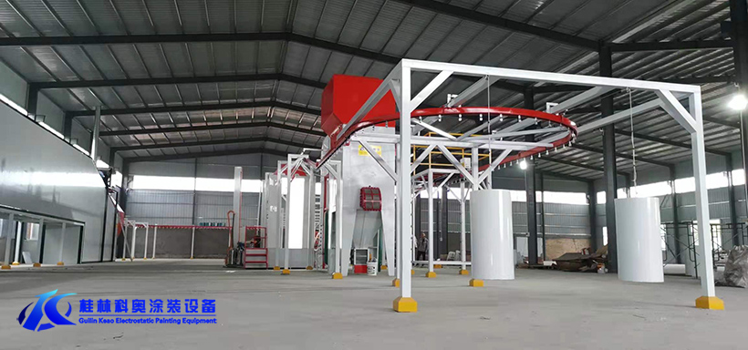 小屯鋁模噴涂流水線3