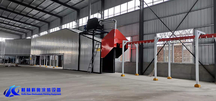 小屯鋁模噴涂流水線6